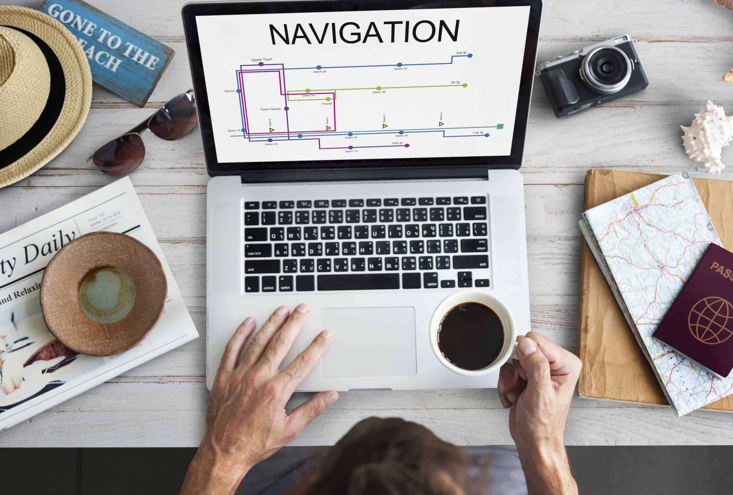 Navigation in Newcastle Web Design